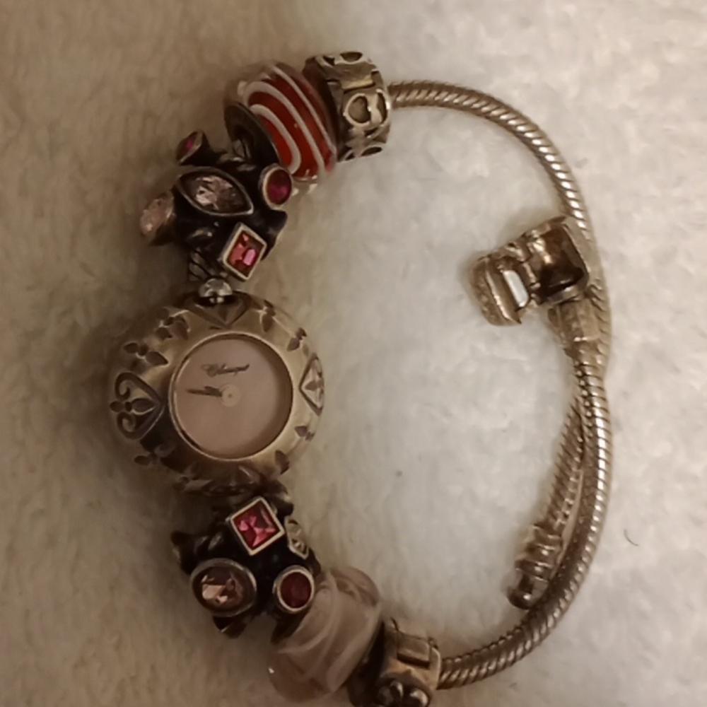 Vintage classique ladies sterling silver watch and band